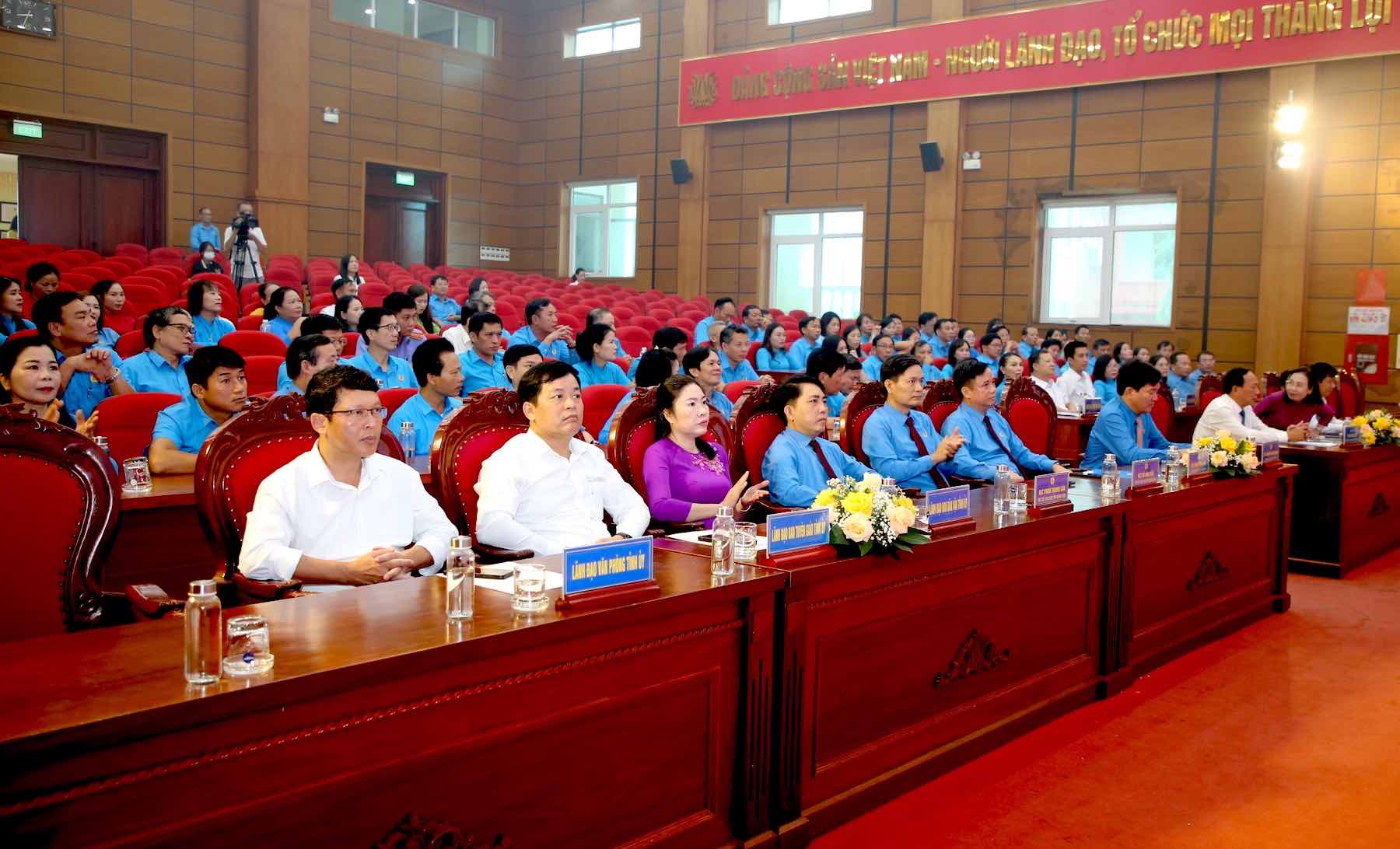 Delegates attending the conference. Photo: Cong Sang