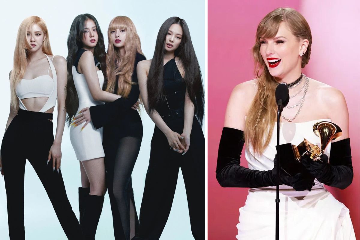 Tin đồn Blackpink góp giọng trong album của Taylor Swift lan truyền. Ảnh: Twitter