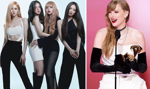 Tin đồn Blackpink góp giọng trong album của Taylor Swift lan truyền. Ảnh: Twitter