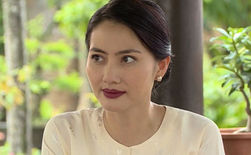 Ngọc Lan trong phim "Luật trời". Ảnh: Cắt từ phim