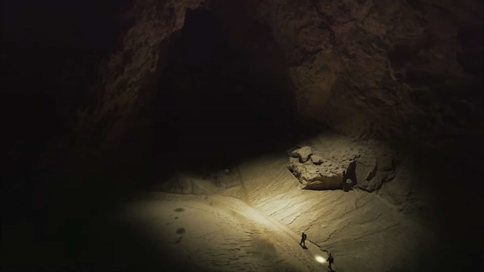 The cave could contain any other cave in the world within it. Photo: Cut from video