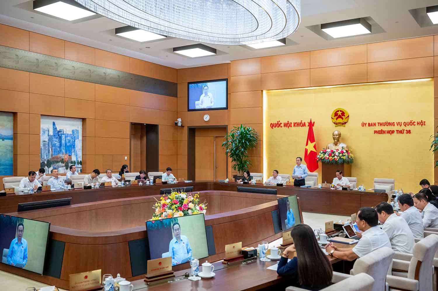Phiên họp thứ 36 của Ủy ban Thường vụ Quốc hội sẽ dành 1,5 ngày để chất vấn và trả lời chất vấn. Ảnh: Quochoi.vn