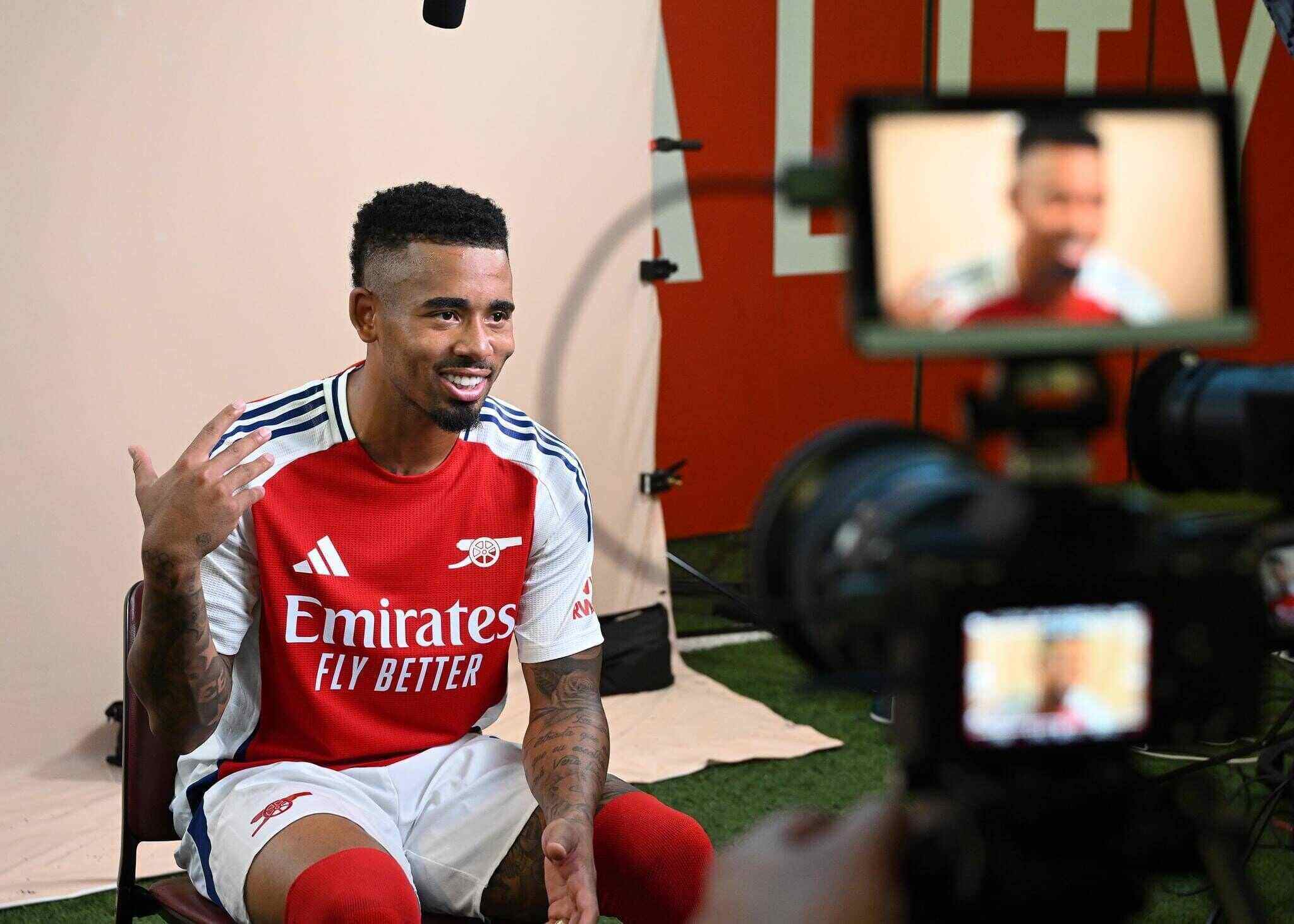 Kế hoạch chuyển nhượng của Mikel Arteta đã được hoàn thiện và đó là tin tốt với Gabriel Jesus.  Ảnh: ARS 
