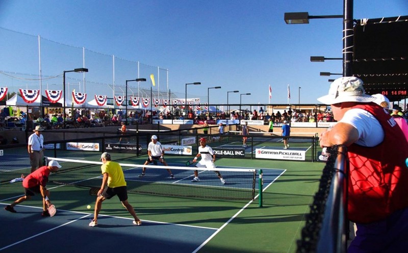 Pickleball thu hút số lượng thành viên và người chơi tăng nhanh trong những năm qua. Ảnh: USA Pickleball