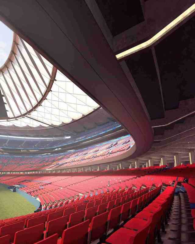 The new Camp Nou will have a capacity of about 105,000 seats. Photo: FC Barcelona