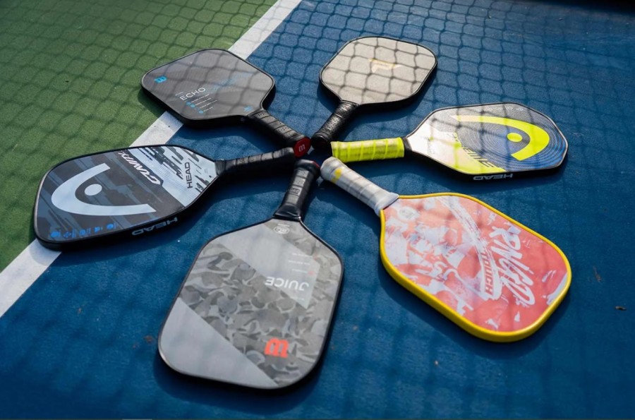 Pickleball rackets also have their own regulations. Photo: Screenshot