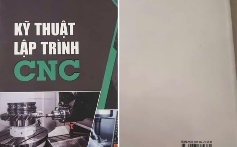 Cuốn sách của Giảng viên Trường Đại học sư phạm kỹ thuật Đà Nẵng bị tố chưa được xuất bản. Ảnh: L.V.