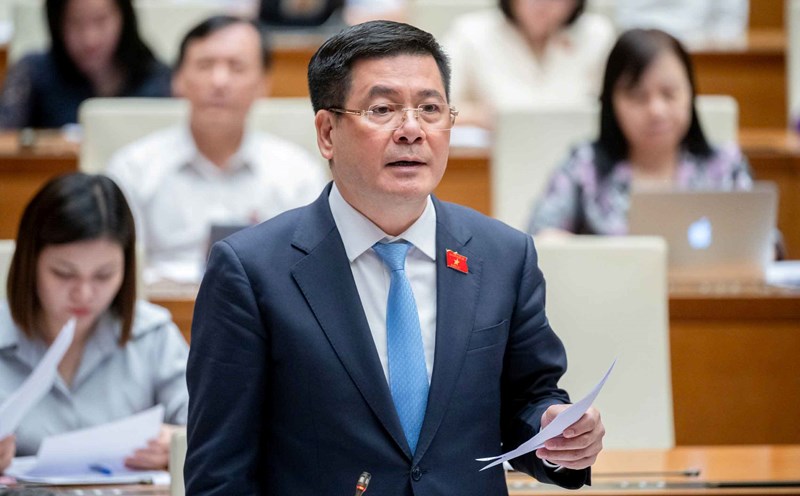 Bộ trưởng Bộ Công Thương nói về cơ cấu biểu giá điện. Ảnh: Quochoi.vn