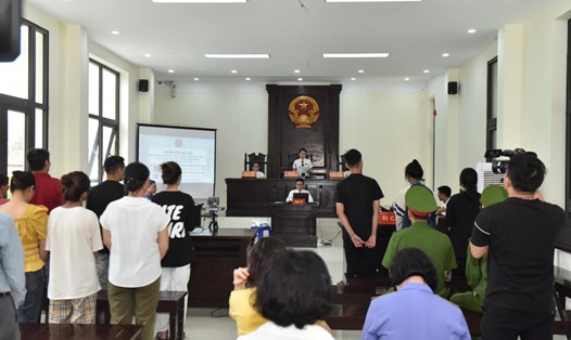 Xét xử trực tuyến là một trong những hoạt động của việc chuyển đổi số của ngành Tòa án, mang lại nhiều lợi ích, tiết kiệm. Ảnh: N.Anh