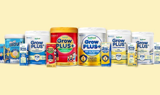 Sản phẩm của Nutifood đa dạng và phong phú, mang đến nhiều lựa chọn cho khách hàng. Ảnh: Nutifood