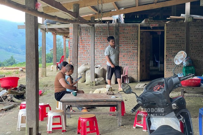 Ly A P's family's residence. Photo: Dinh Dai