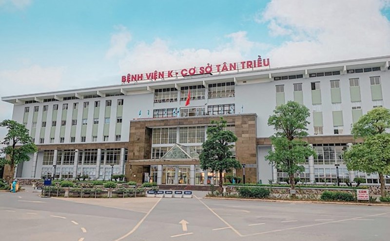 Bệnh viện K cơ sở Tân Triều. Ảnh: Bệnh viện cung cấp