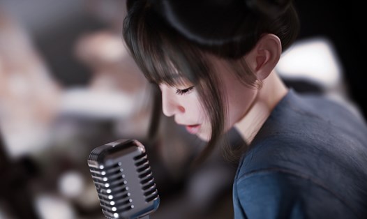 Nữ thần tượng Ann trong MV mới. Ảnh: NSCC.