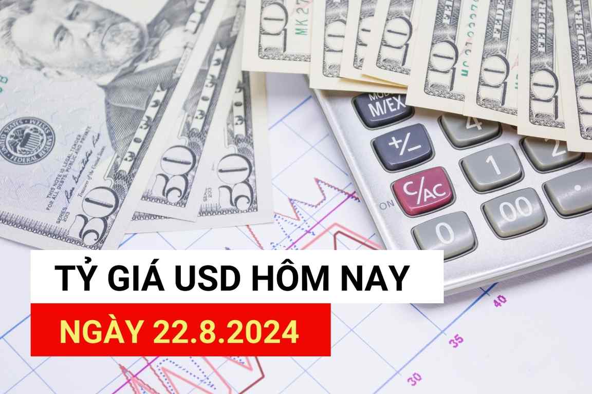 Tỷ giá USD hôm nay 22.8.2024.