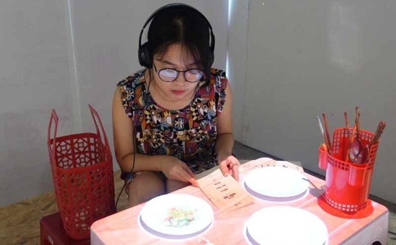 Rong Rao Hàng rong – tiếng rao tại triển lãm nghệ thuật ở Đà Nẵng