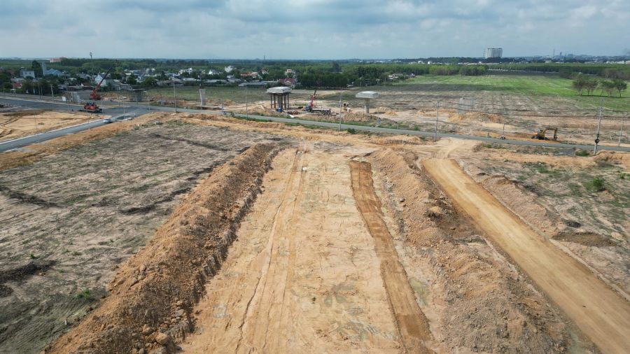 Cao tốc Biên Hòa - Vũng Tàu vẫn đang vướng giải phóng mặt bằng. Ảnh: Hà Anh Chiến