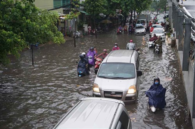 The Northern weather forecast continues to have widespread thunderstorms. Photo: Minh Quan