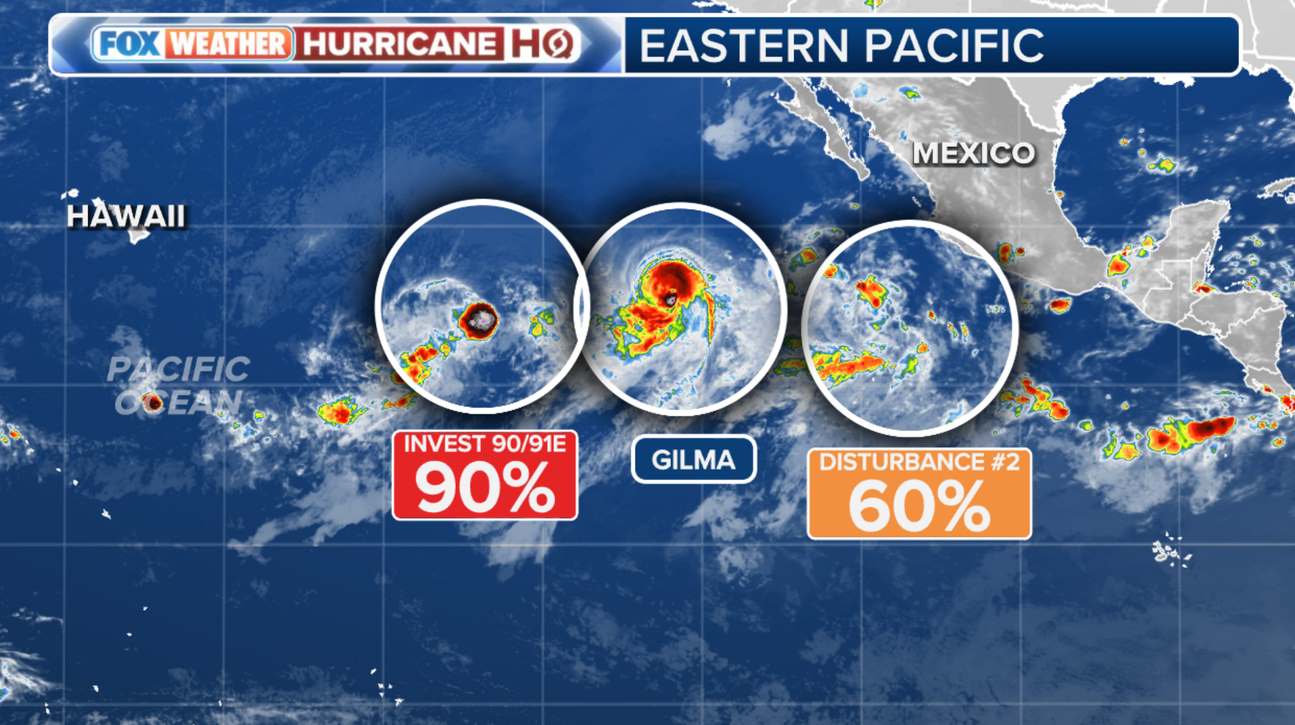 FOX Weather is monitoring low pressure. Photo: FOX Weather