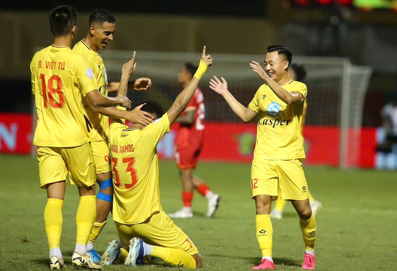 Thanh Hóa thắng trận mở màn Cúp C1 Đông Nam Á. Ảnh: Minh Phong