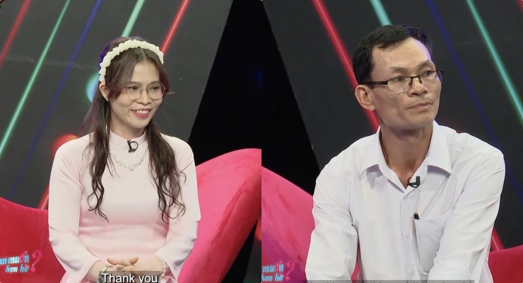 Cặp đôi tại "Bạn muốn hẹn hò". Ảnh: NSX.