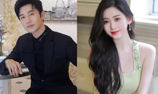 Huỳnh Hiểu Minh và Diệp Kha. Ảnh: Weibo