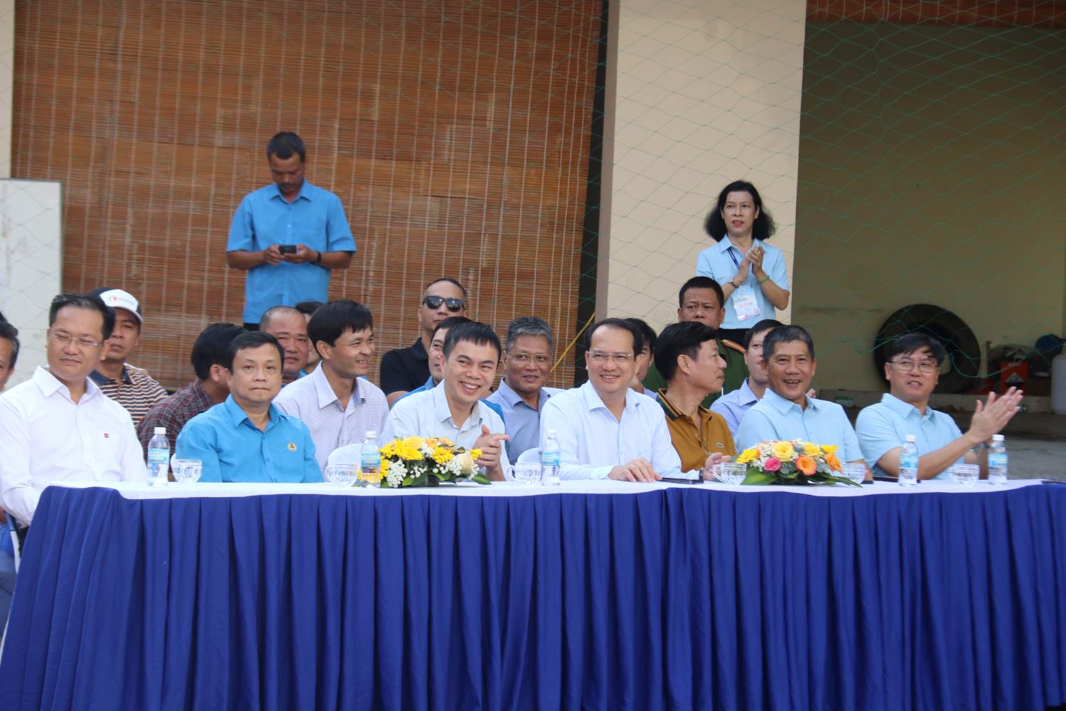 Phu Khanh Railway Joint Stock Company held the opening ceremony of the 36th traditional cultural and sports festival. Photo: Phuong Linh