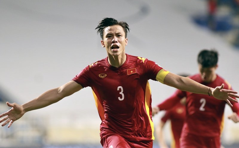 Trung vệ Quế Ngọc Hải trở lại đội tuyển Việt Nam. Ảnh: VFF