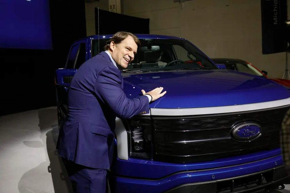 Ford Motor CEO Jim Farley has scaled back some of the company's electric vehicle ambitions to better suit consumer needs. Photo: AFP