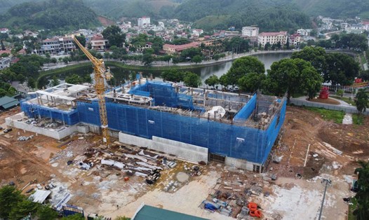 Vị trí Dự án Trung tâm hội nghị Yên Bái. Ảnh: Trần Bùi