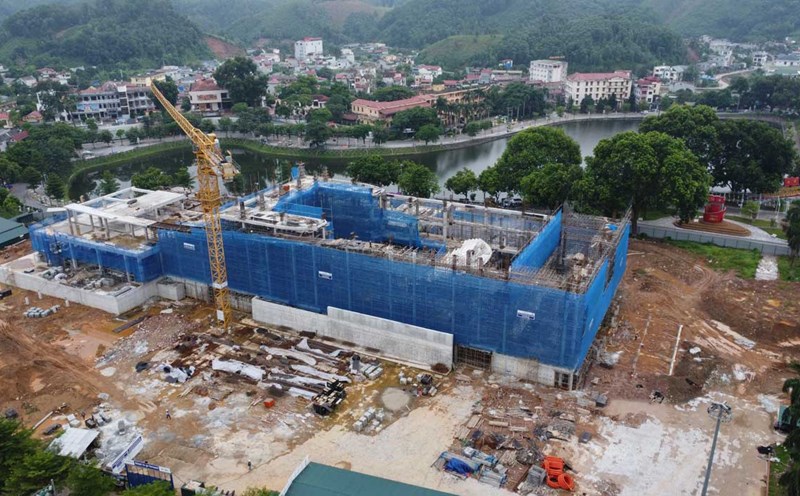 Vị trí Dự án Trung tâm hội nghị Yên Bái. Ảnh: Trần Bùi