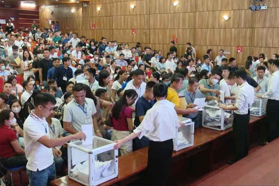 Có hiện tượng lướt cọc trong phiên đấu giá đất ở Hoài Đức?