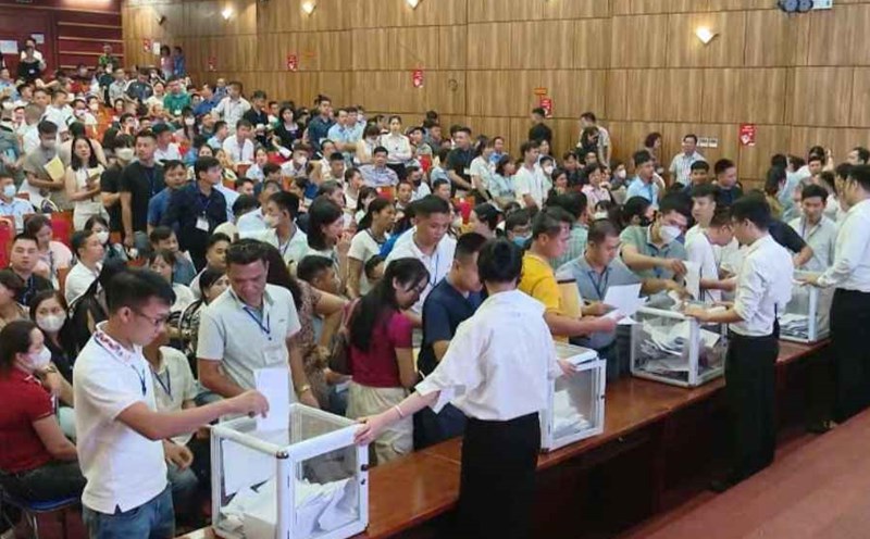 Có hiện tượng lướt cọc trong phiên đấu giá đất ở Hoài Đức?