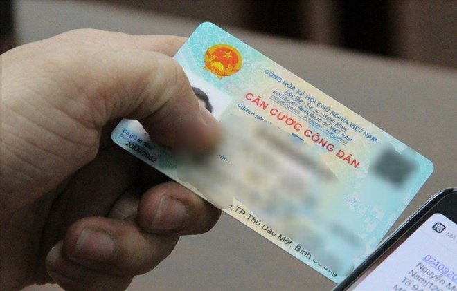 Thời hạn cấp lại thẻ căn cước là 7 ngày làm việc kể từ ngày nhận đủ hồ sơ theo quy định. Ảnh Đình Trọng