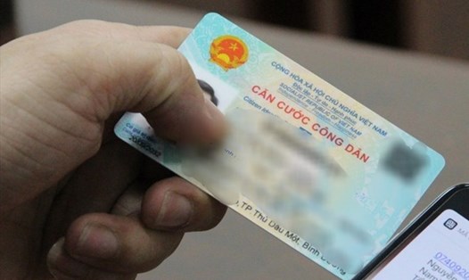Thời hạn cấp lại thẻ căn cước là 7 ngày làm việc kể từ ngày nhận đủ hồ sơ theo quy định. Ảnh Đình Trọng