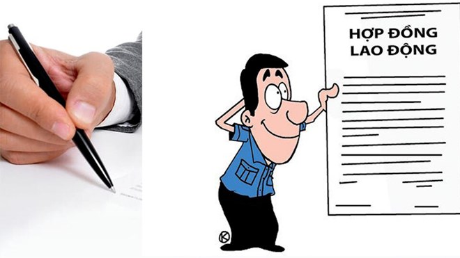 Các bên có quyền thỏa thuận sử dụng thông điệp dữ liệu, phương tiện điện tử một phần hoặc toàn bộ trong giao kết và thực hiện hợp đồng lao động điện tử. Ảnh ghép: Nguyễn Ly