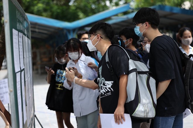 Nhiều trường đại học thông báo điểm sàn xét tuyển bổ sung năm 2024. Ảnh: Hải Nguyễn