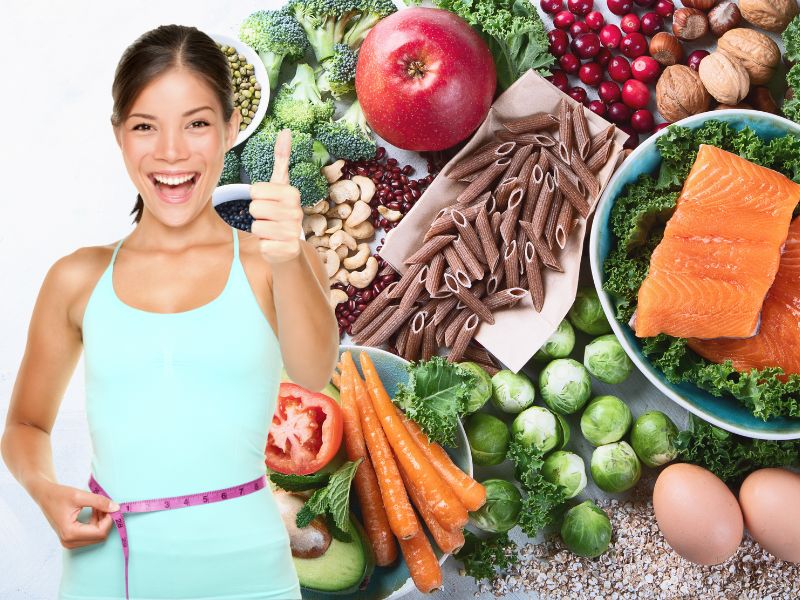 Một số loại vitamin và khoáng chất có thể giúp giảm mỡ nội tạng. Đồ họa: Hạ Mây