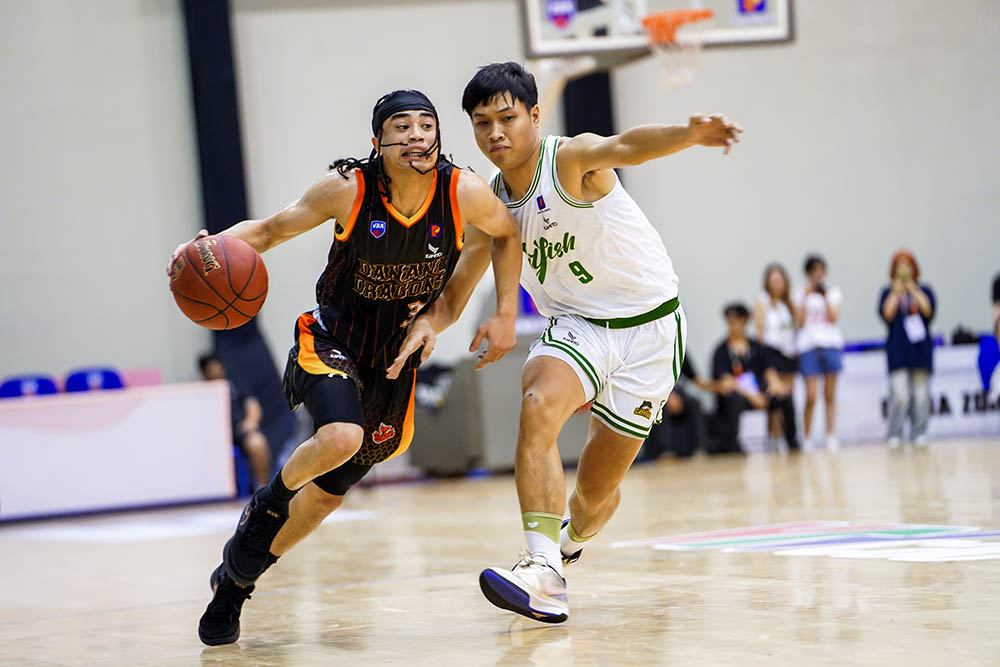 Danang Dragons played well against Cantho Catfish. Photo: An Khanh