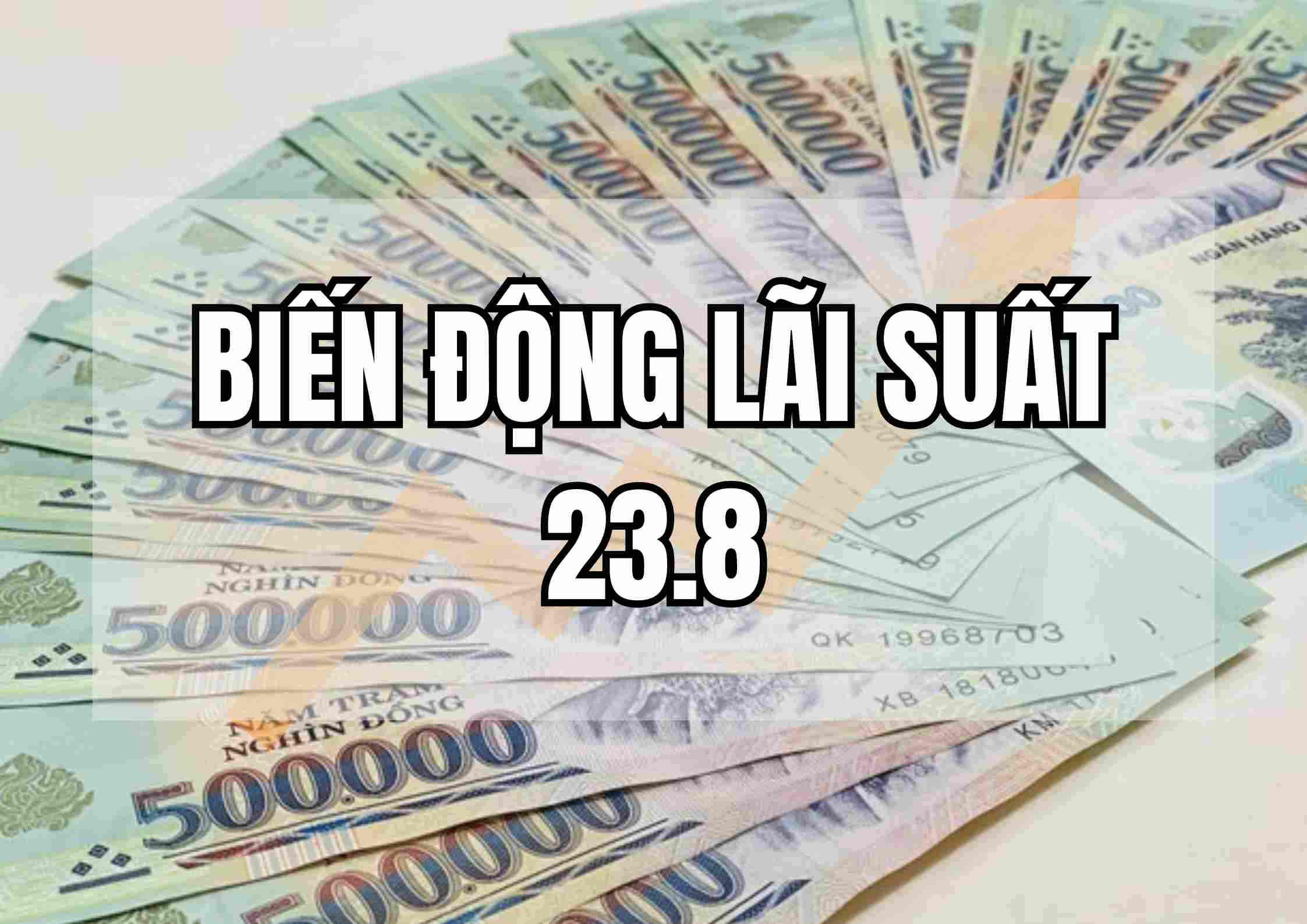 Biến động lãi suất 23.8: Đua nhau trả lãi cao vượt 6%/năm. Thiết kế ảnh: Mai Ánh.