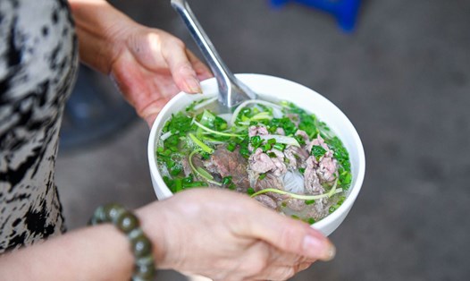 Phở Hà Nội. Ảnh: Trang Vũ