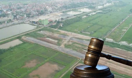 Thông đồng thổi giá đất trong đấu giá đất sẽ bị xử phạt tùy theo mức độ vi phạm. Ảnh: Linh Trang