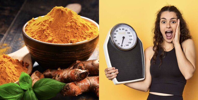 Cách làm đồ uống giảm cân từ nghệ. Ảnh: Theo Healthshots.