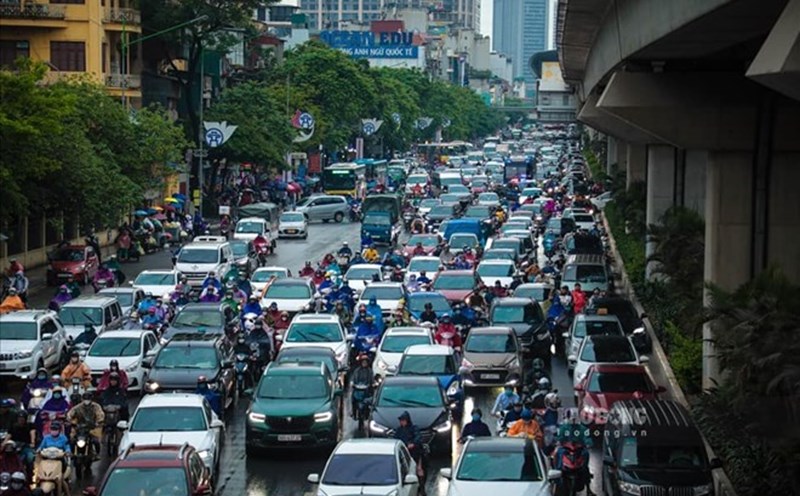 Dự báo miền Bắc tiếp tục có mưa trong 2 ngày tới. Ảnh: Hữu Chánh