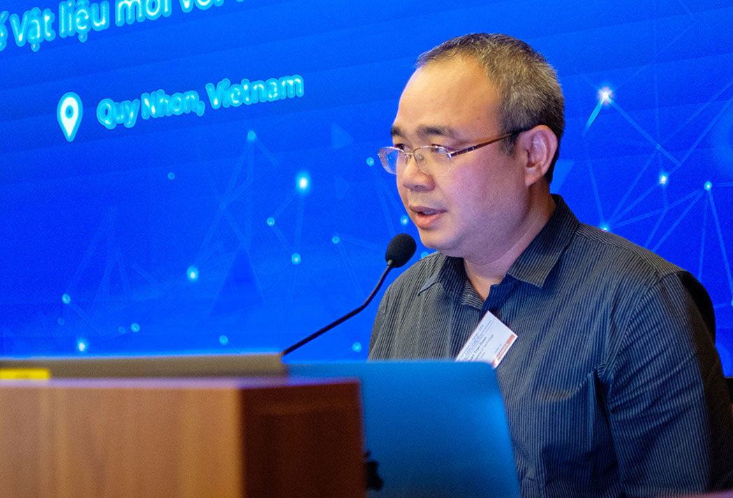 TS Huan Tran (Học viện Công Nghệ Georgia, Mỹ). Ảnh: ICISE.