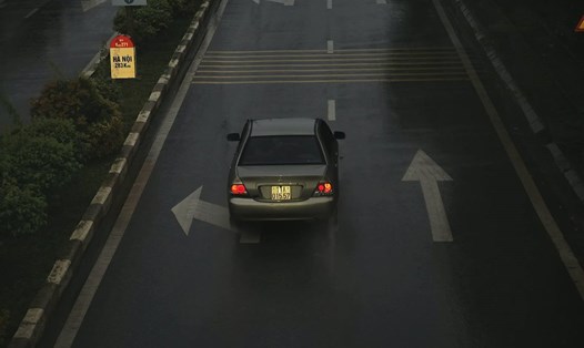 Hình ảnh xe bị phạt nguội ở Cao Bằng. Ảnh: Công an Cao Bằng