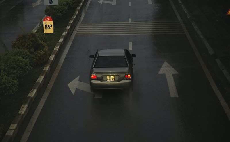 Hình ảnh xe bị phạt nguội ở Cao Bằng. Ảnh: Công an Cao Bằng