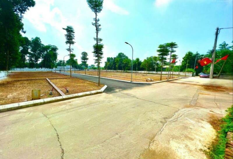 Một lô đất nền đang được chủ sở hữu rao bán ở huyện Thạch Thất (Hà Nội). Ảnh: Batdongsan.com.vn