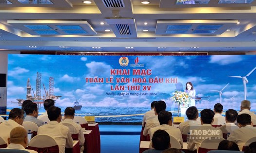 Khai mạc Tuần lễ Văn hóa Dầu khí năm 2024. Ảnh: Đền Phú