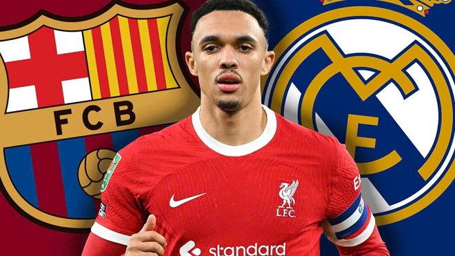 If Liverpool doesn't hurry, they could be snatched by Real Madrid for Alexander-Arnold. Photo: The Sun