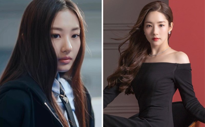 Gawon MEOVV được so sánh với Park Min Young. Ảnh: Naver